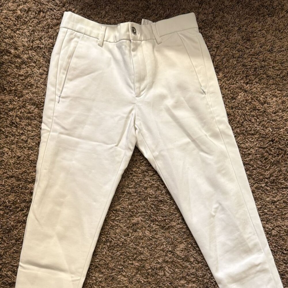 White dress pants